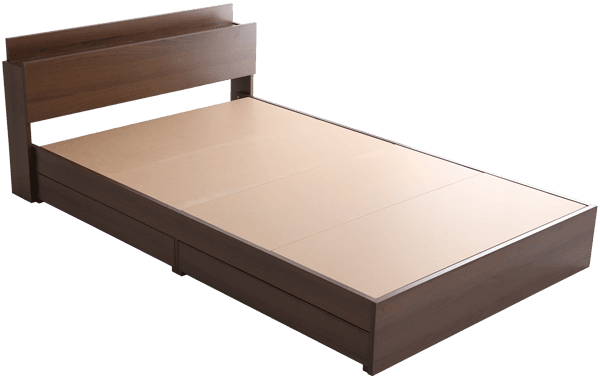 BROOK Single Bed・棚・収納付きヴィンテージチェストベッド シングル