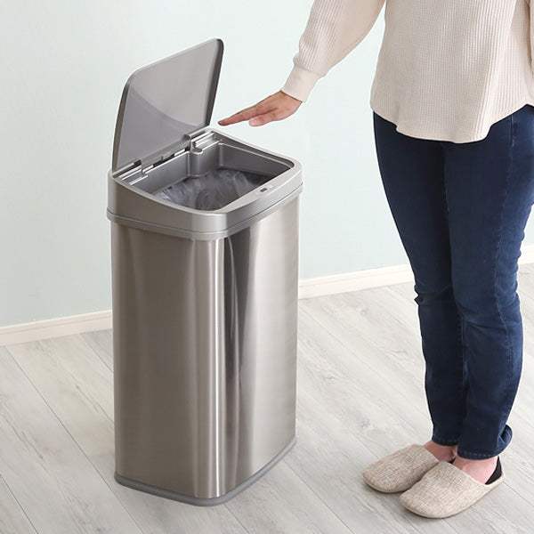 Elco・Vertical Opening 50L Automatic Sensor Trash Can