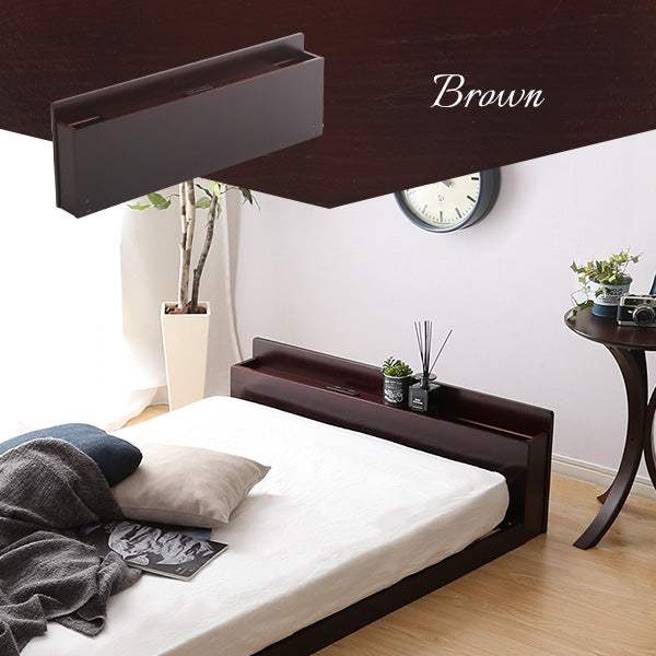 Lilitta・パイン材脚付きすのこベッド　リリッタ専用宮単品(ダブル用) - DEGUTI