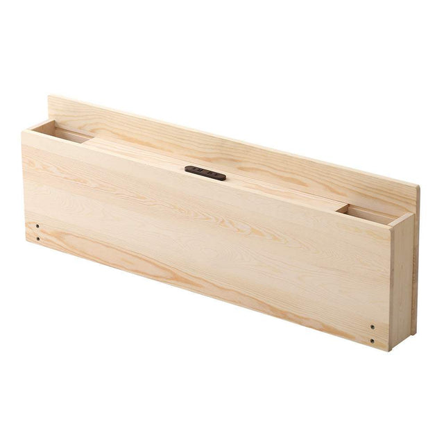 Lilitta・パイン材脚付きすのこベッド　リリッタ専用宮単品(ダブル用) - DEGUTI