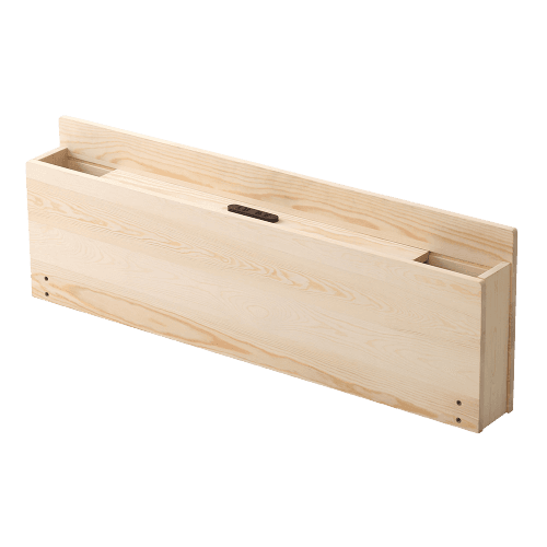 Lilitta・パイン材脚付きすのこベッド　リリッタ専用宮単品(シングル用) - DEGUTI