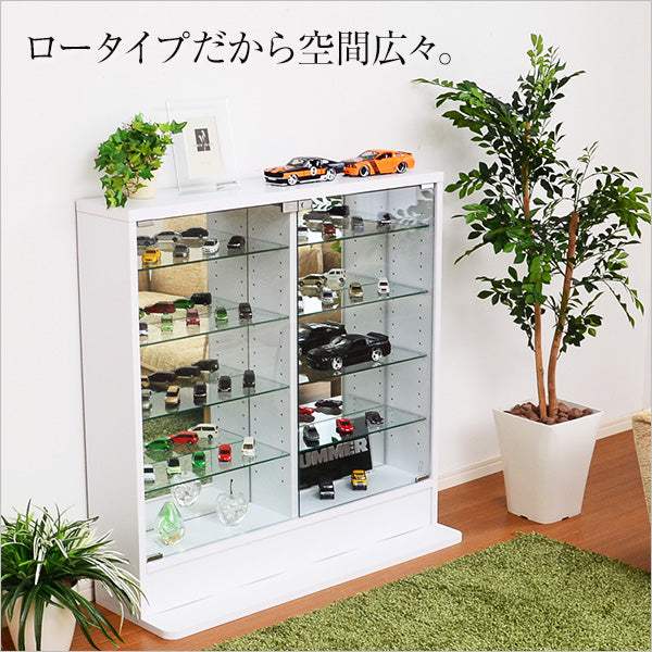 Luke・コレクションラック【ルーク】浅型ロータイプ