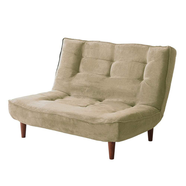 Molfa・Introducing our high-back 2-seater reclining corduroy sofa