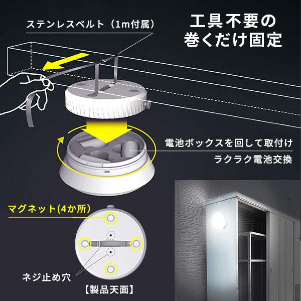 Outdoor Light・屋外用センサーシーリングライト