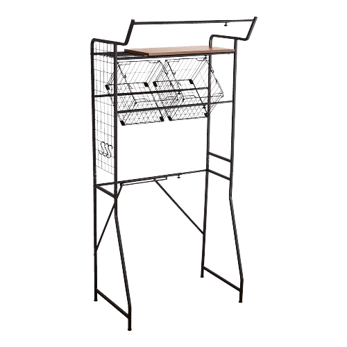 VINTAGE Laundry Rack・ヴィンテージ ランドリーラック バスケットタイプ - DEGUTI