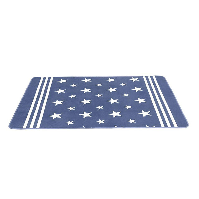 Washfa・マイクロファイバー・デザインラグマットSサイズ（130×185cm）洗えるラグマット - DEGUTI